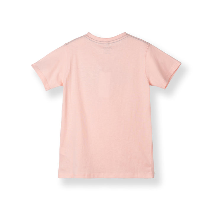 Poney Boys Graphic Pink Short Sleeve Tee