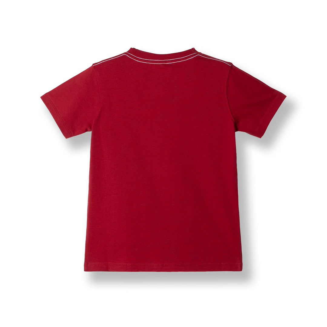 Poney Red Branding Logo Short Sleeve Tee