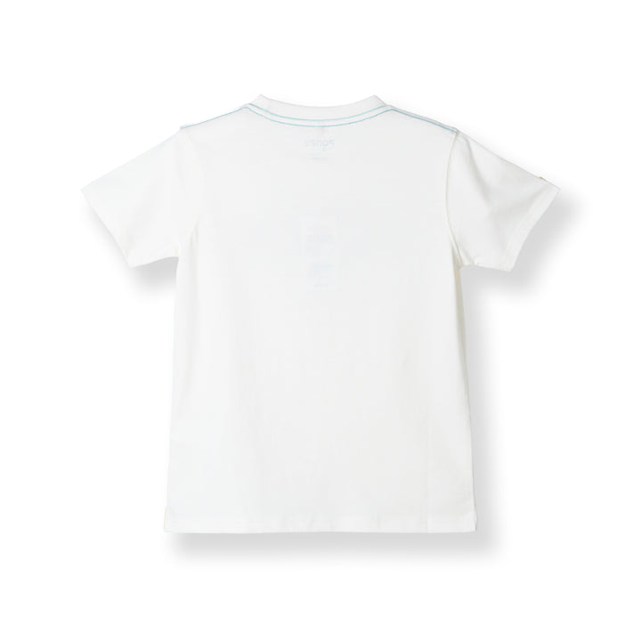 Poney Cream Branding Logo Short Sleeve Tee