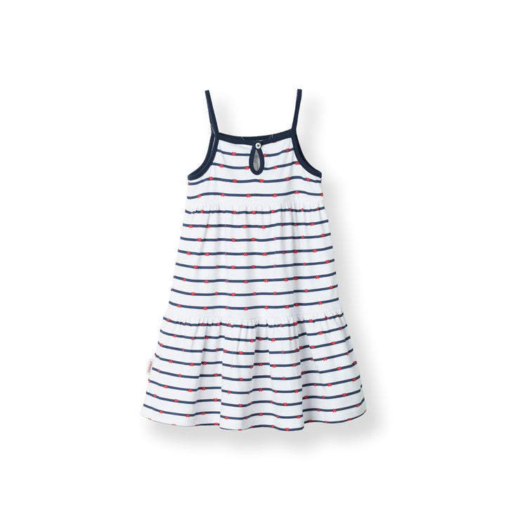 Little Sailor Heart Sleeveless Dress