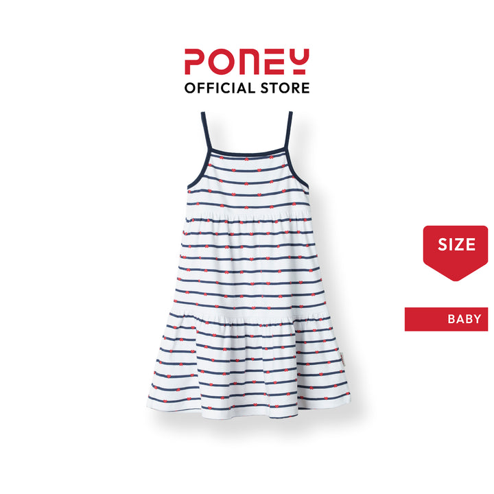 Little Sailor Heart Sleeveless Dress
