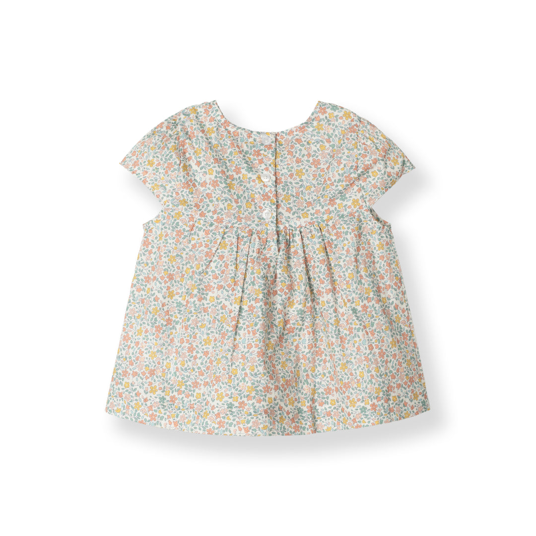Petite Blossom Short Sleeve Blouse (2250715WB)