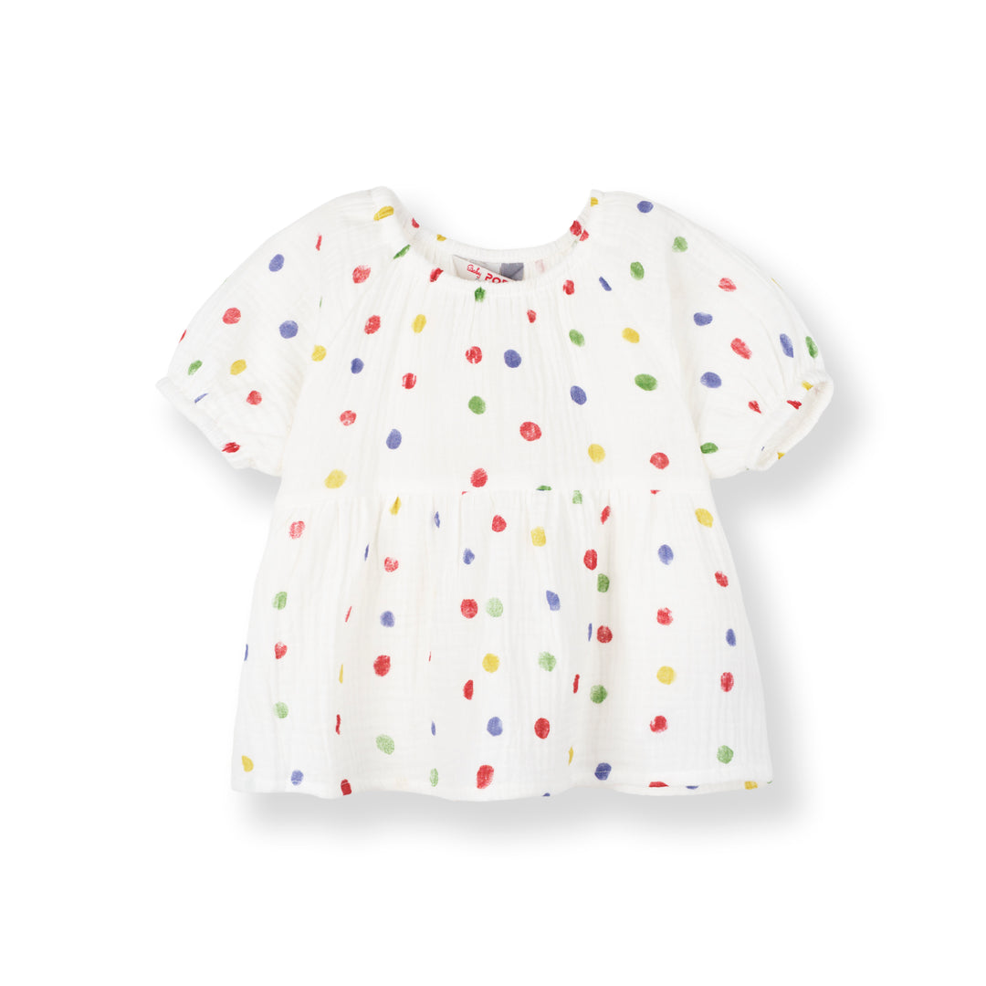 Cuddle Breeze Short Sleeve Blouse (2250718WB)