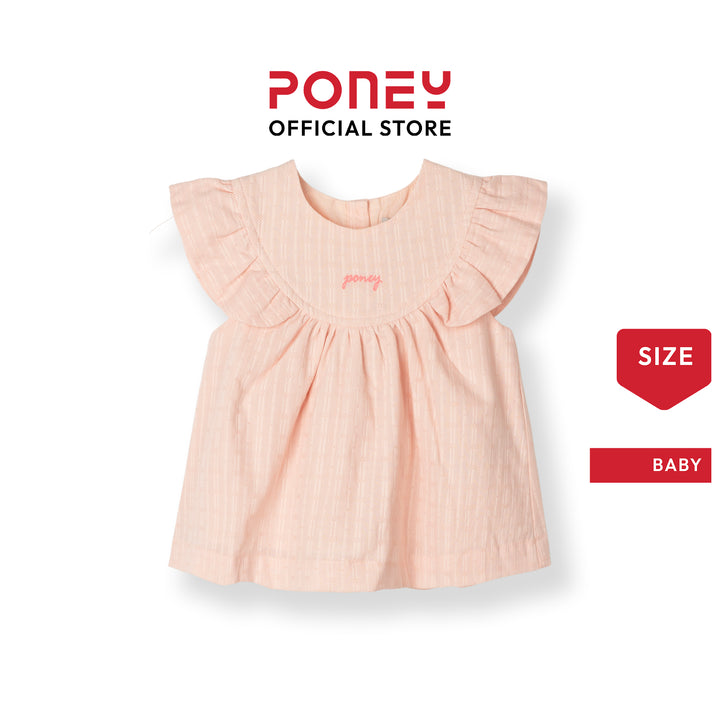 Soft Ruffle Sleeveless Blouse (2250719WB)