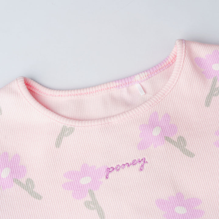 Poney Floral Breeze Short Sleeve Tee