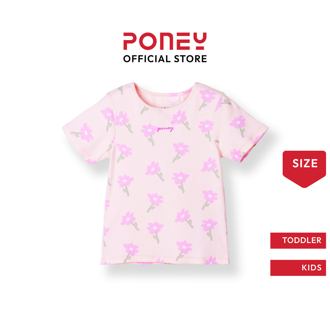 Poney Floral Breeze Short Sleeve Tee