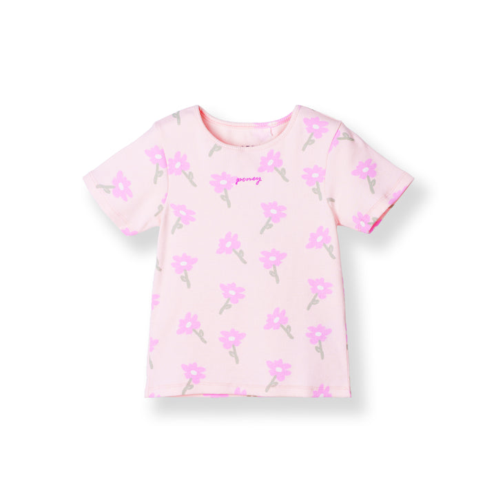 Poney Floral Breeze Short Sleeve Tee