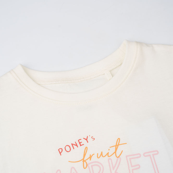 Poney’s Fruit Market Sleeve Tee