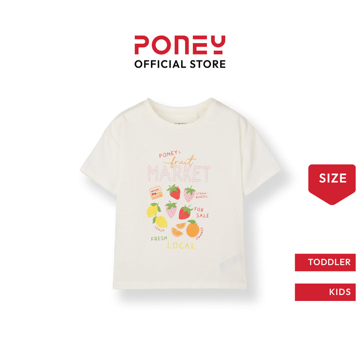 Poney’s Fruit Market Sleeve Tee