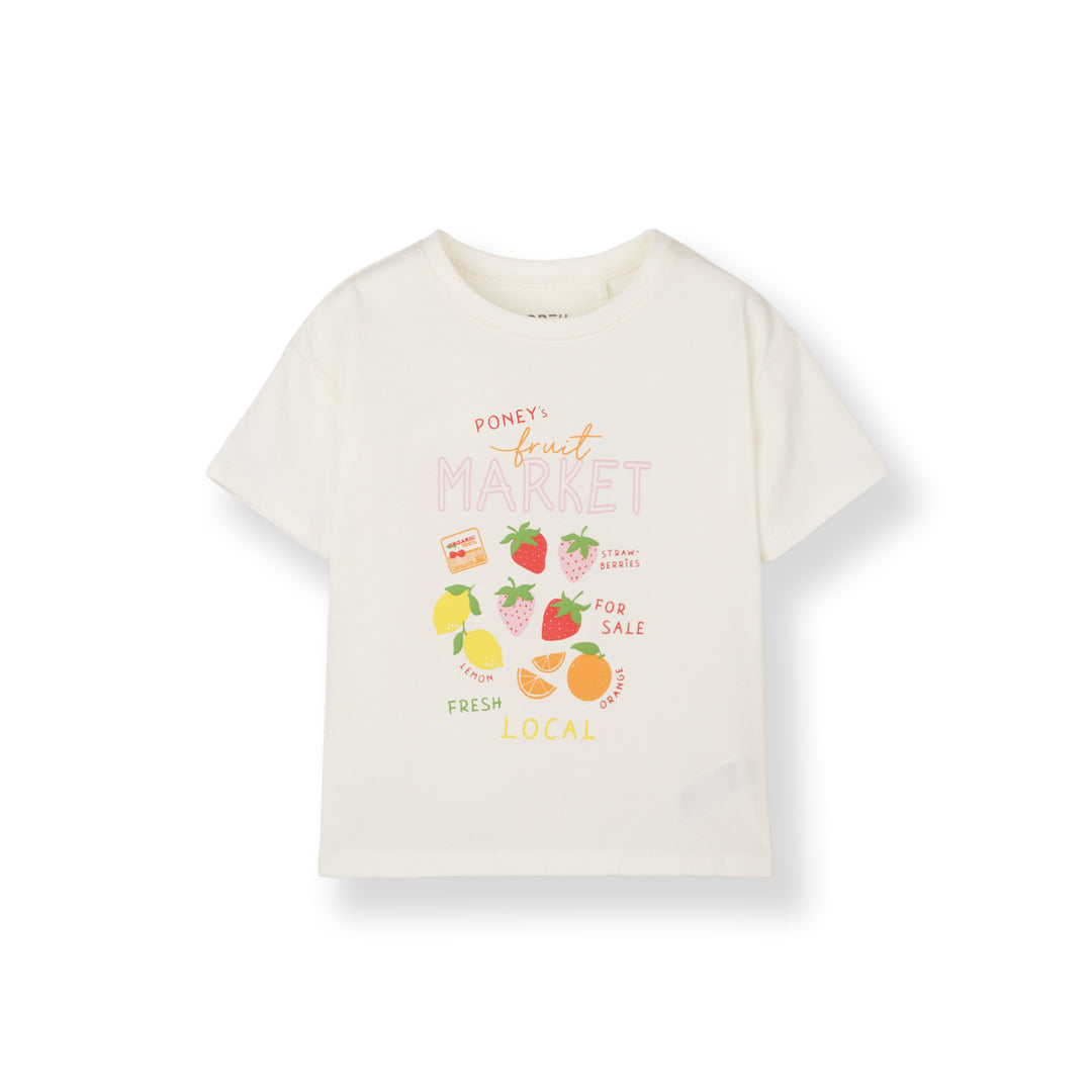 Poney’s Fruit Market Sleeve Tee