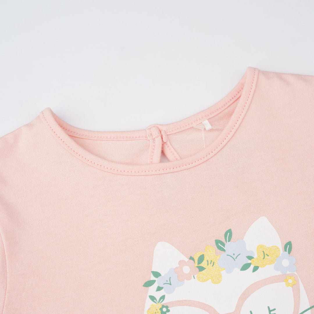 Sunny Whiskers Sleeve Tee