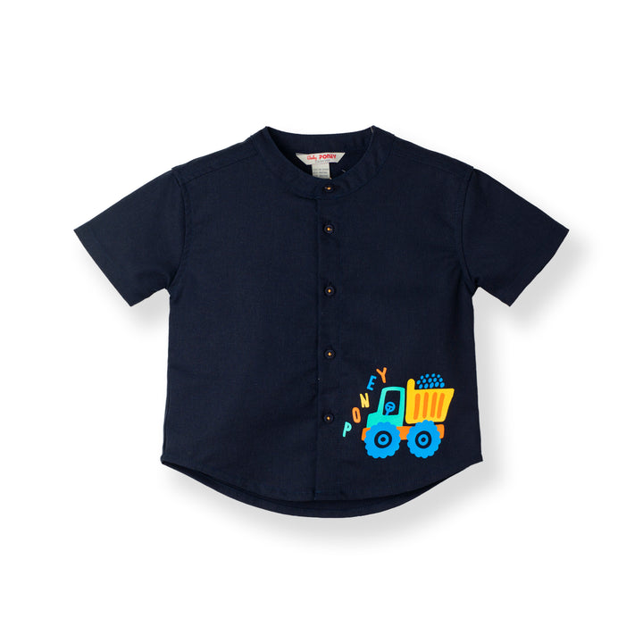 Baby Boy Wheels Adventure Short Sleeve Shirt