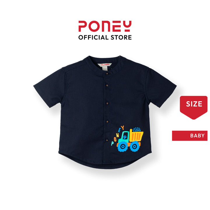 Baby Boy Wheels Adventure Short Sleeve Shirt