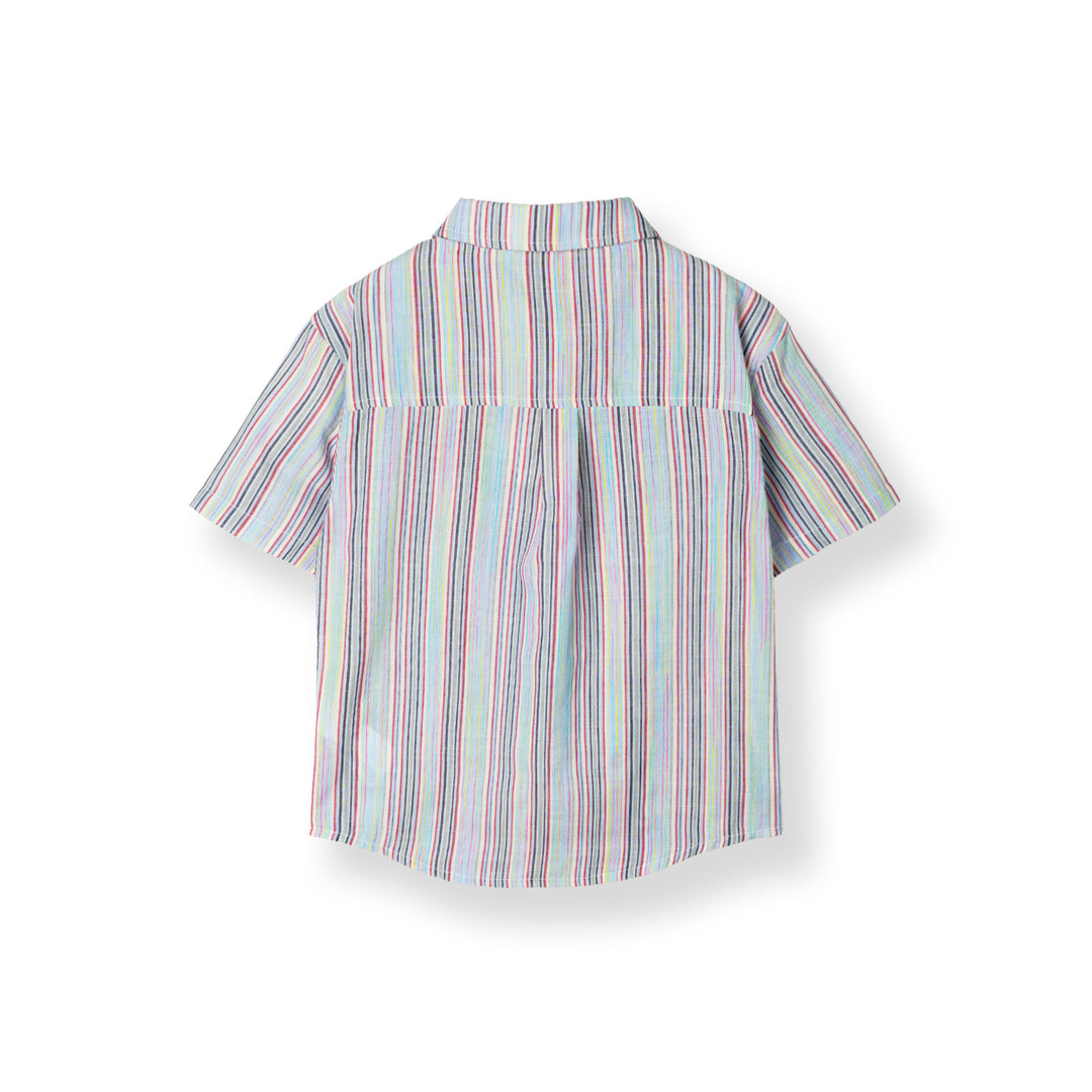 Boys Bluewave Stripe Short Sleeve Shirt