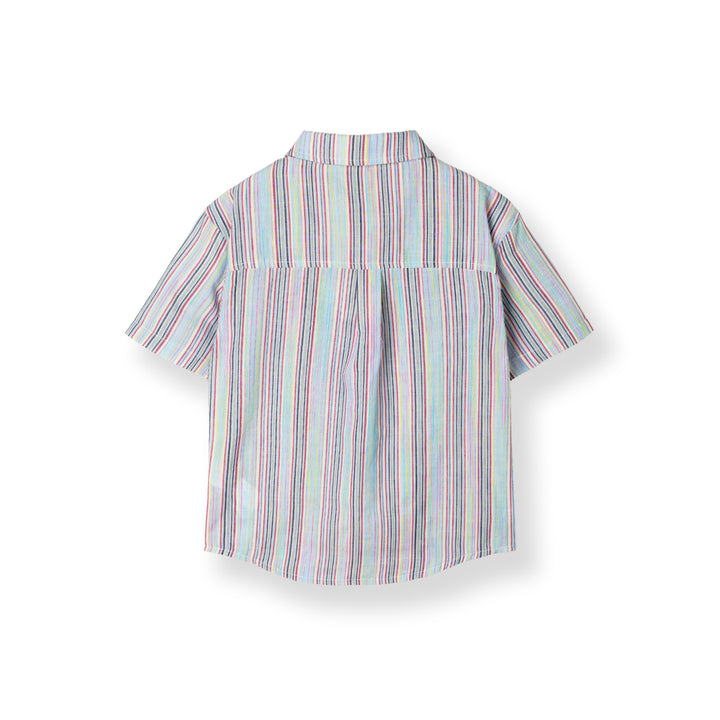 Boys Bluewave Stripe Short Sleeve Shirt