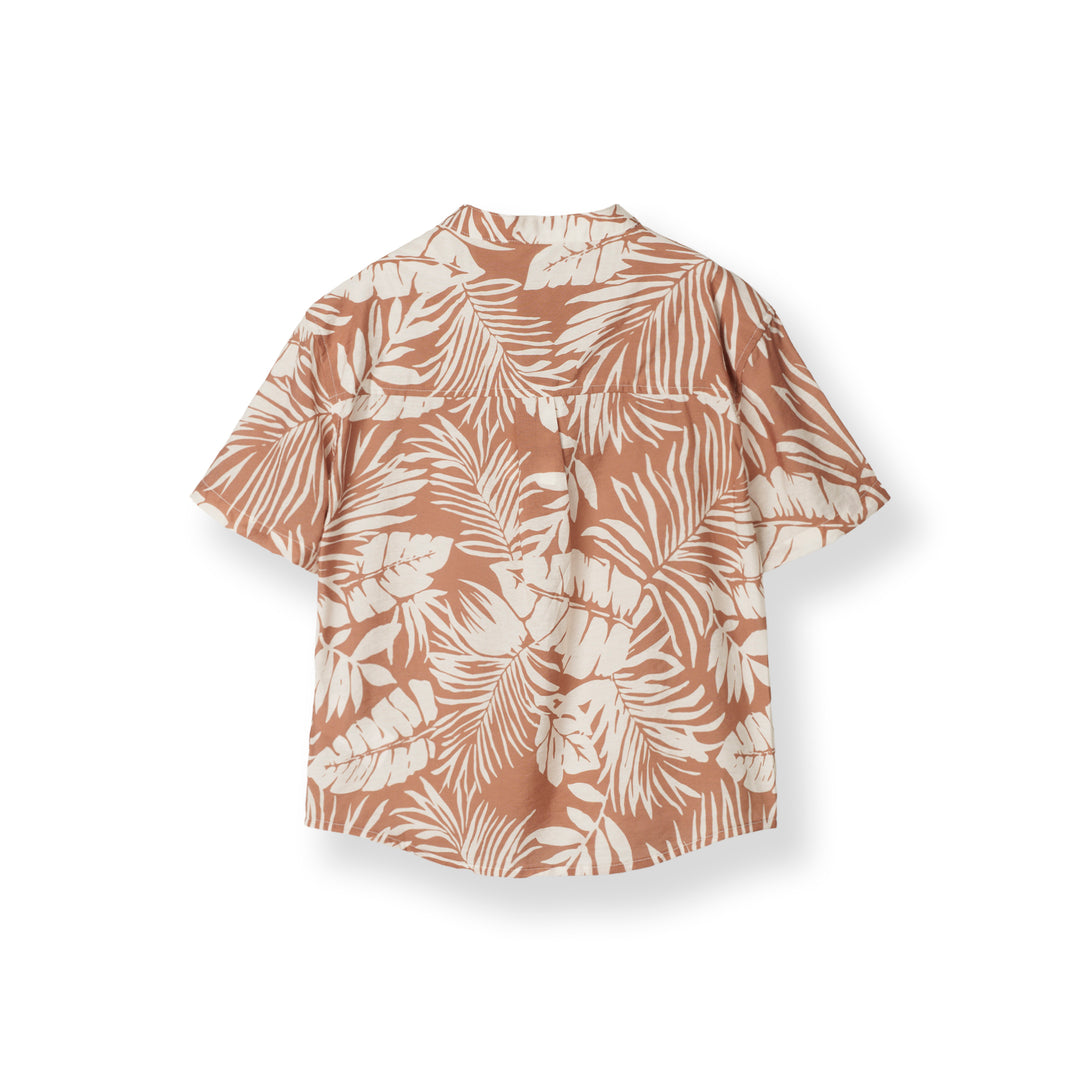Boys Cocoa Palm Short Sleeve Shirt