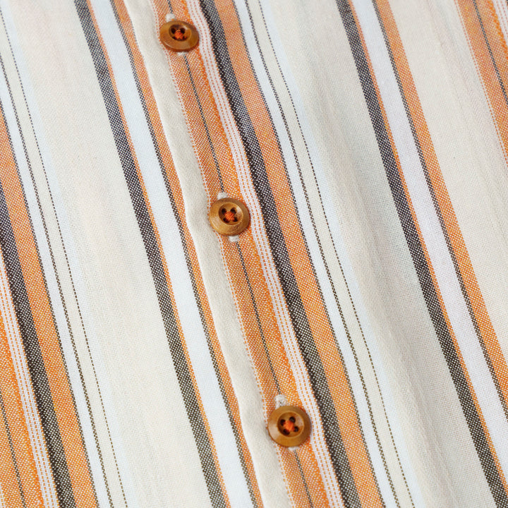 Boys Sunset Bay Stripe Short Sleeve Shirt