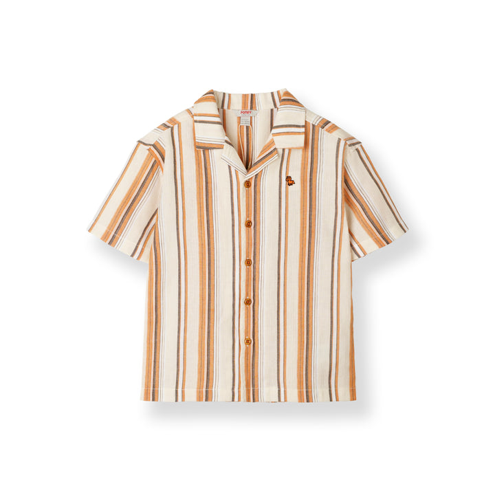 Boys Sunset Bay Stripe Short Sleeve Shirt