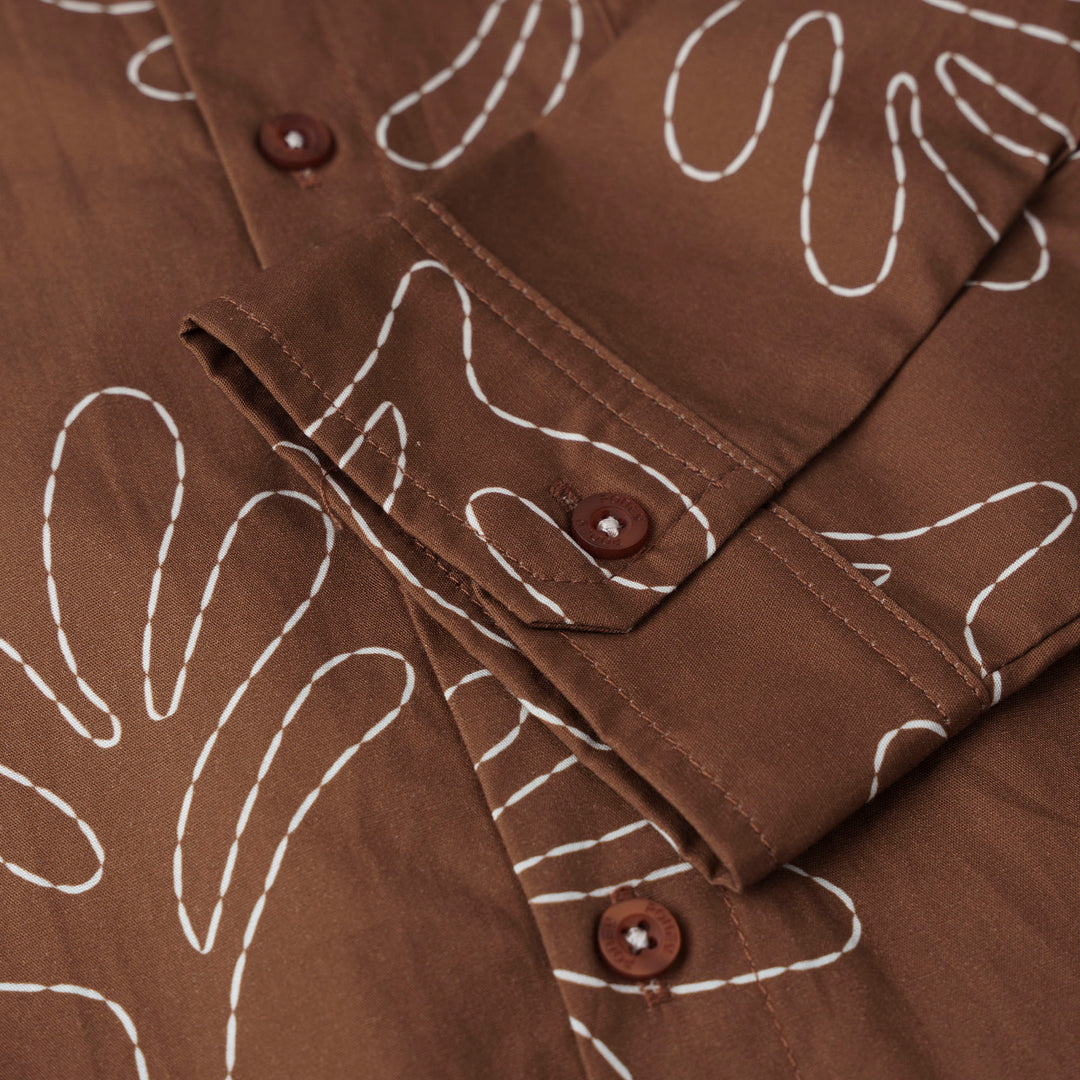 Desert Coral Long Sleeve Shirt