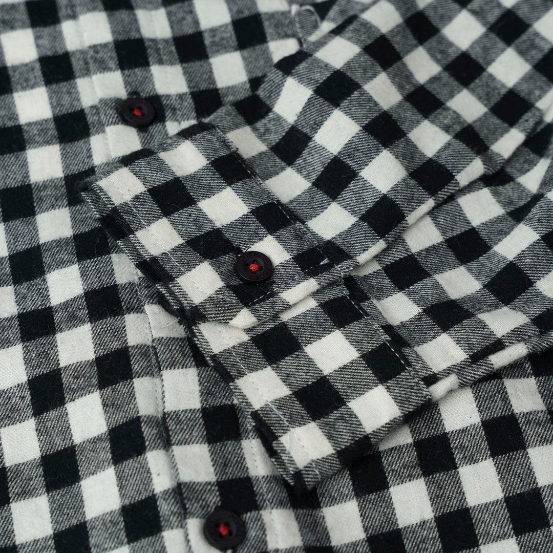 Midnight Gingham Long Sleeve Shirt
