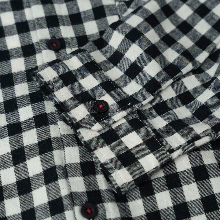 Midnight Gingham Long Sleeve Shirt