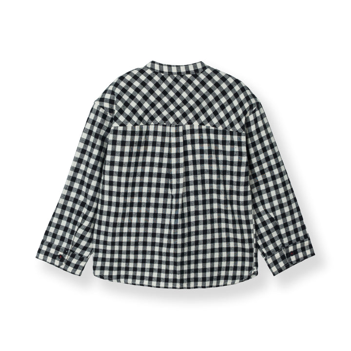 Midnight Gingham Long Sleeve Shirt
