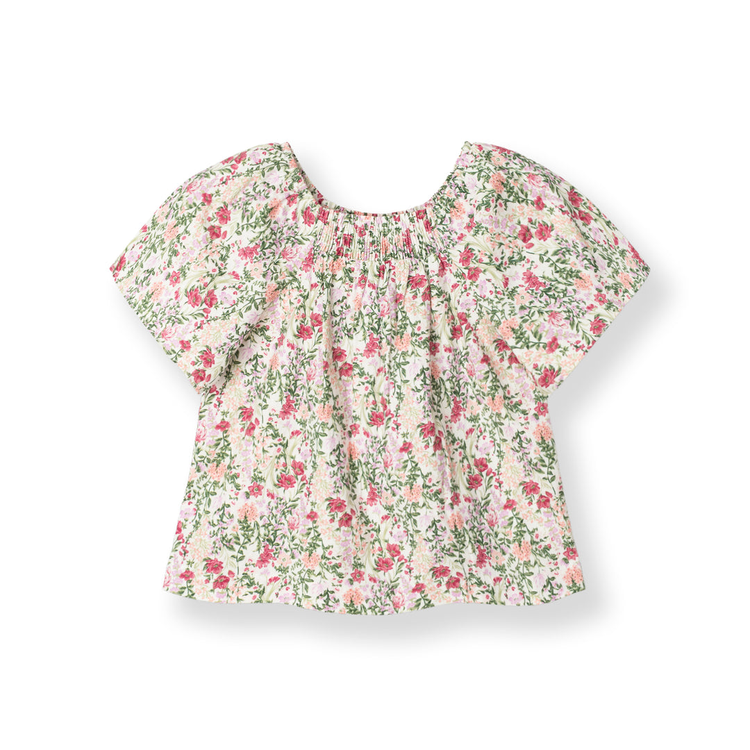Cottage Bloom Short Sleeve Blouse (2250769WD)