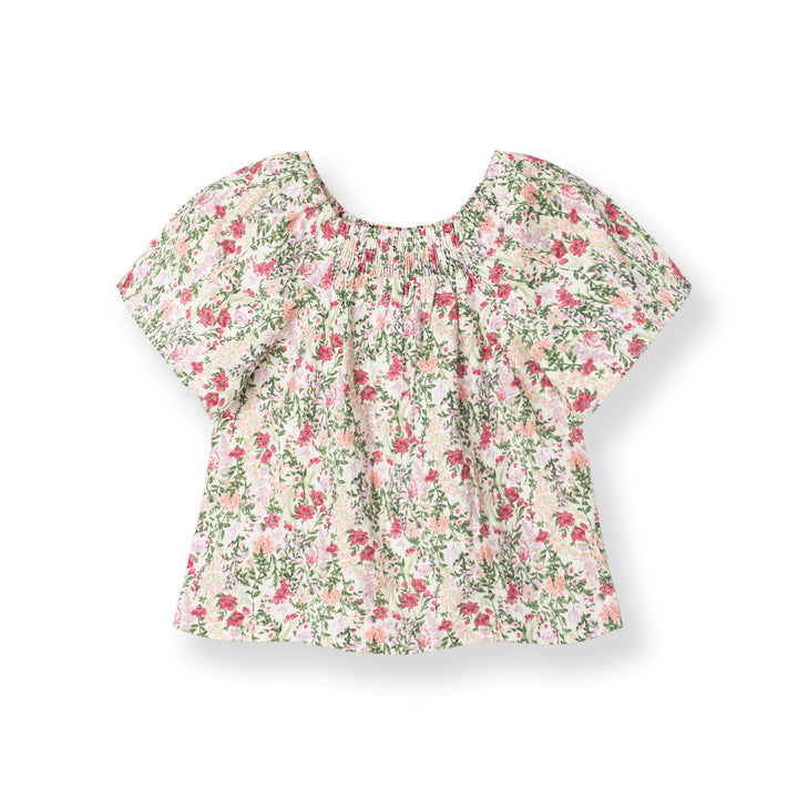 Cottage Bloom Short Sleeve Blouse (2250769WD)