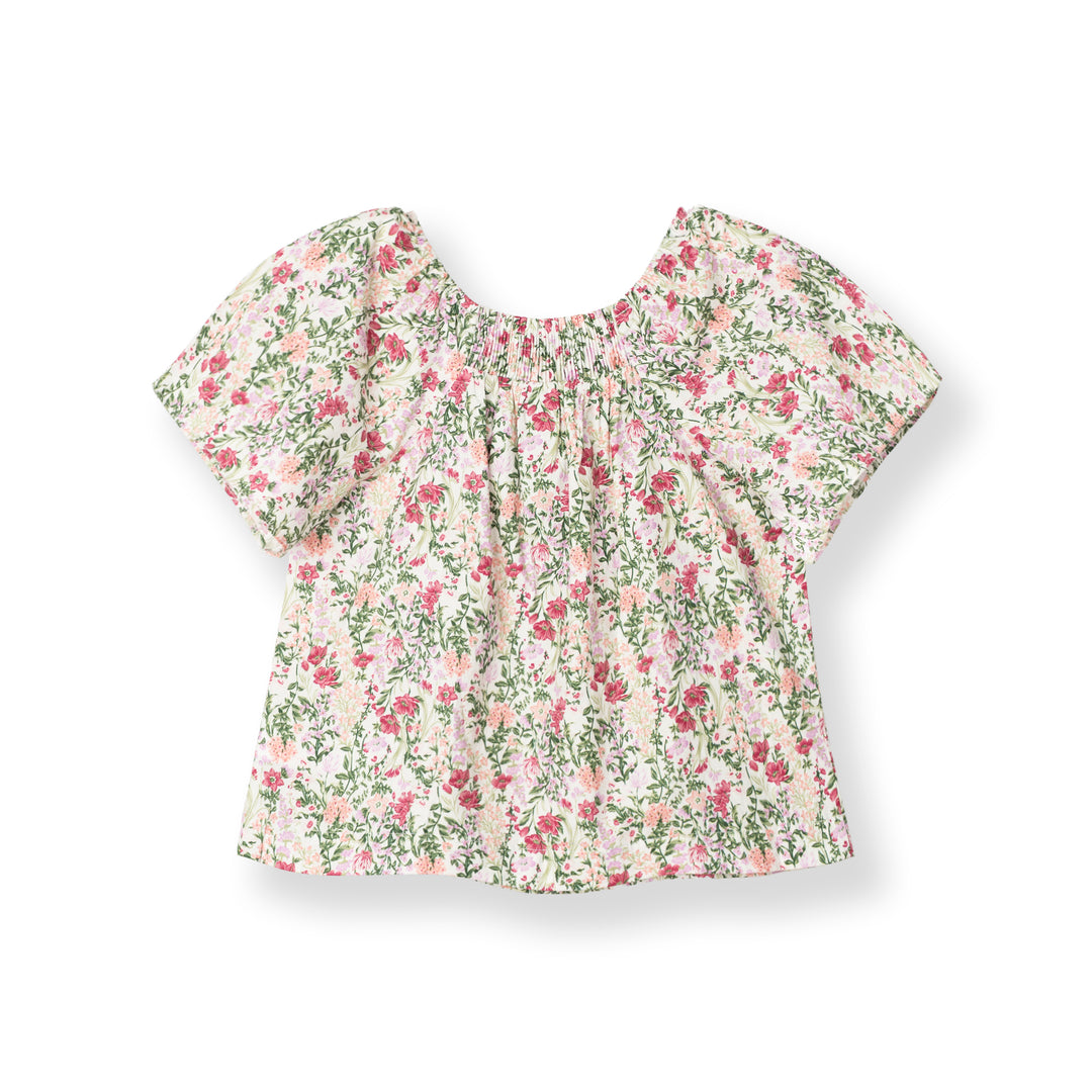 Cottage Bloom Short Sleeve Blouse (2250769WD)