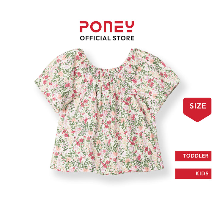 Cottage Bloom Short Sleeve Blouse (2250769WD)