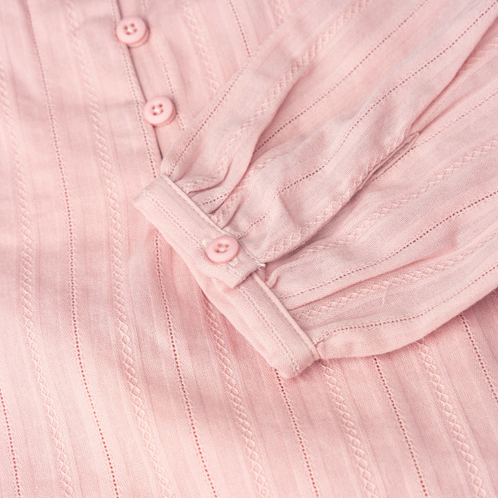 Pink Blush Long Sleeve Blouse (2250770WD)