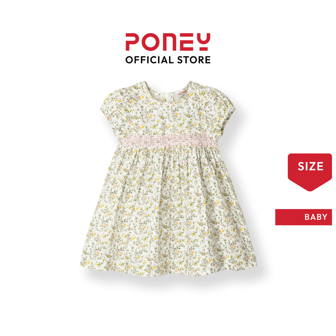 Petite Garden Short Sleeve Dress (2250781WB)