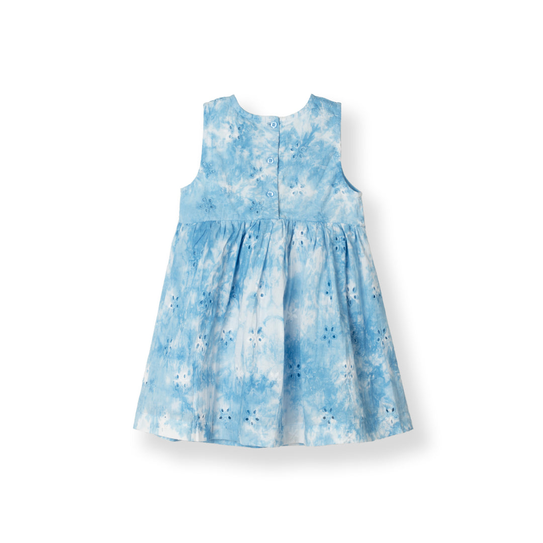 Dip-dye Broderie Sleeveless Dress (2250784WB)