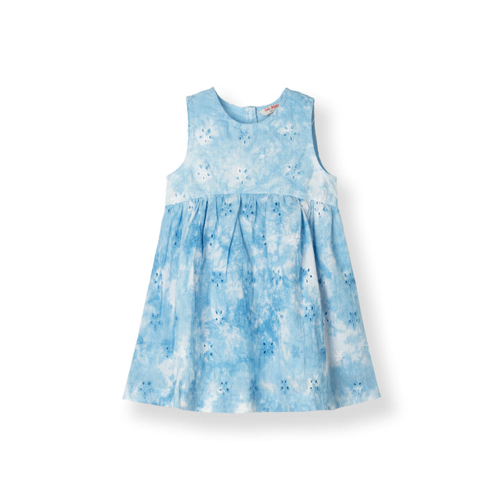 Dip-dye Broderie Sleeveless Dress (2250784WB)