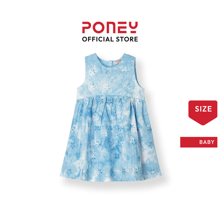 Dip-dye Broderie Sleeveless Dress (2250784WB)