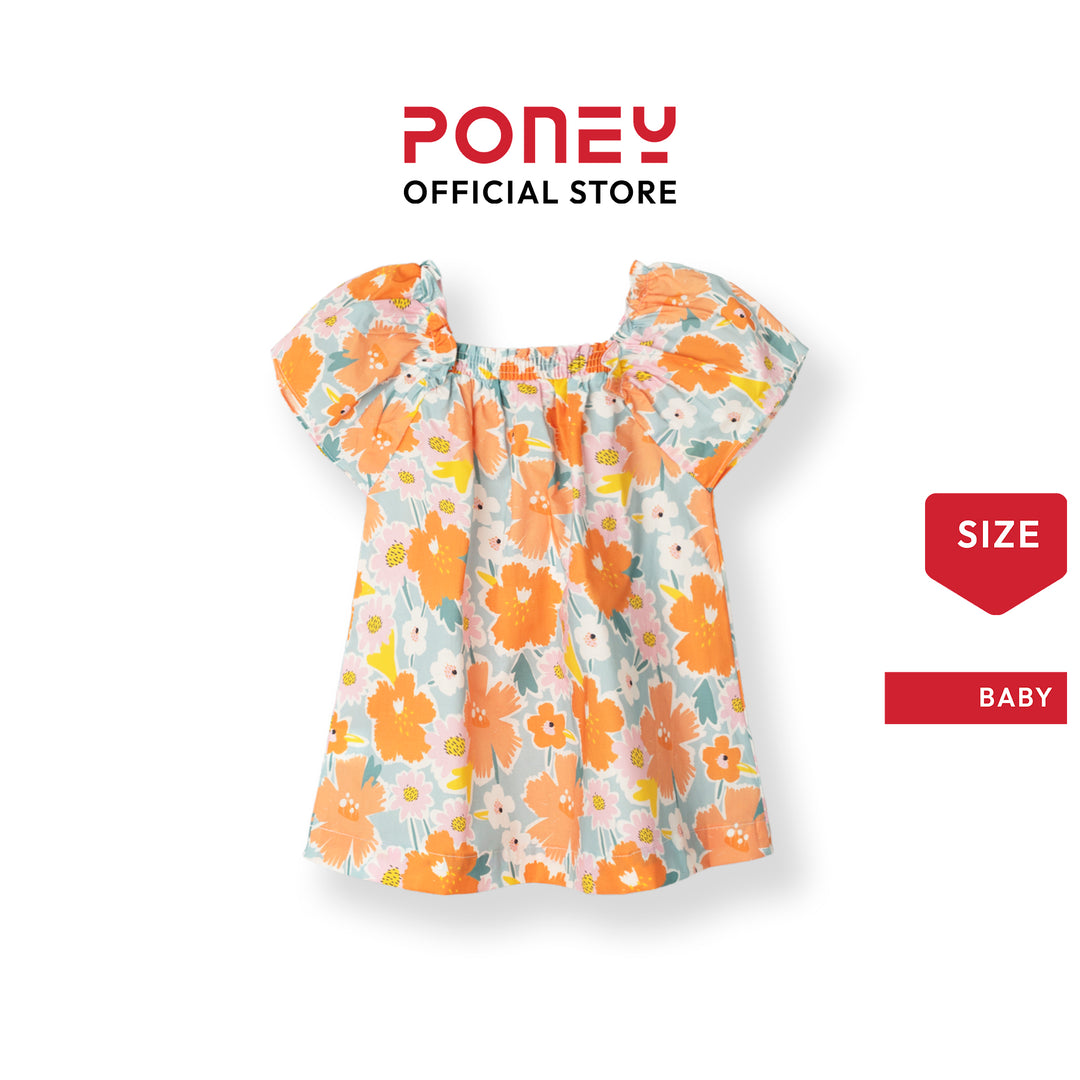 Citrus Garden Short Sleeve Dress (2250785WB)