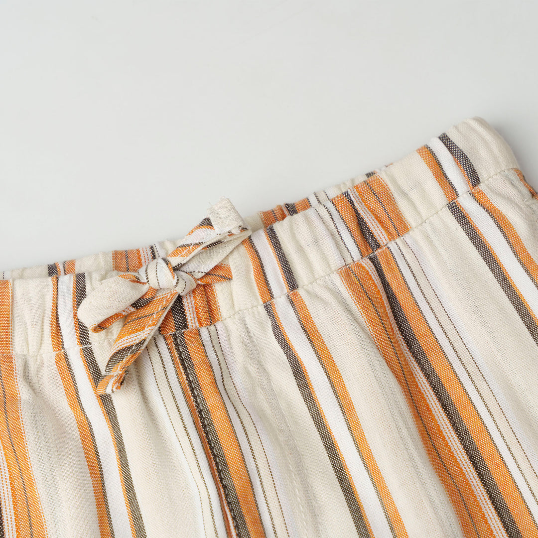 Poney Sunset Stripe Easy Short Pants
