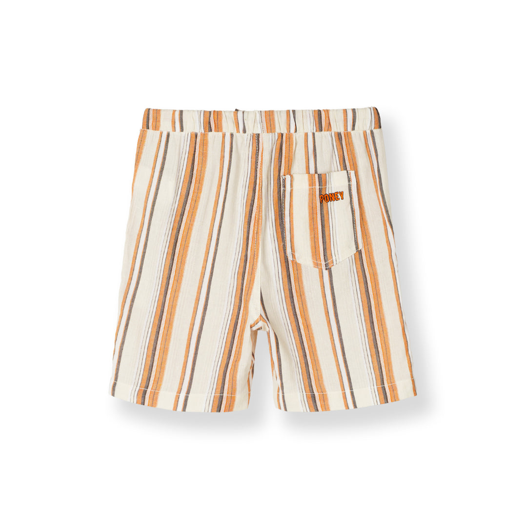 Poney Sunset Stripe Easy Short Pants