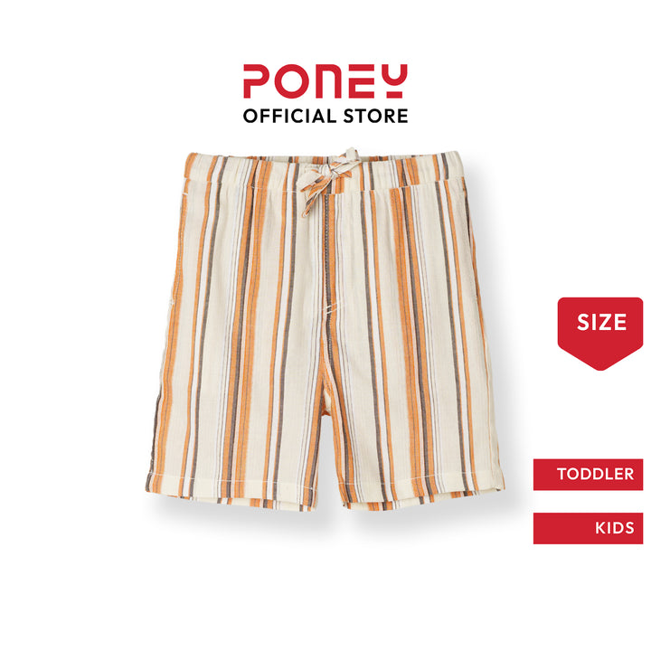 Poney Sunset Stripe Easy Short Pants