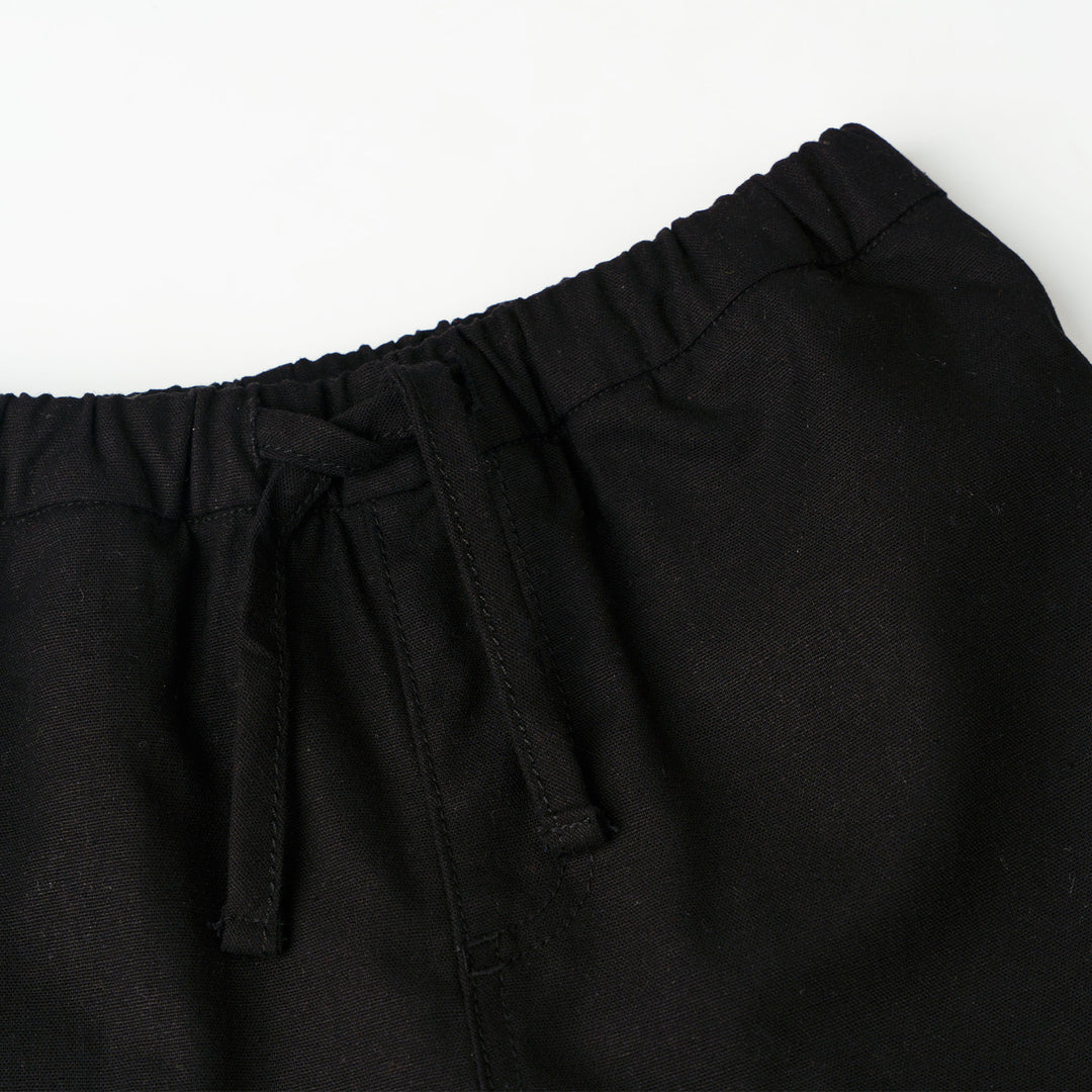 Poney Classic Black Easy Short Pants
