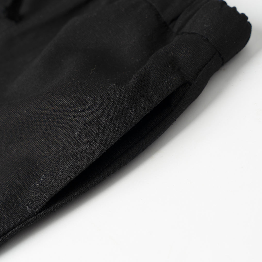 Poney Classic Black Easy Short Pants