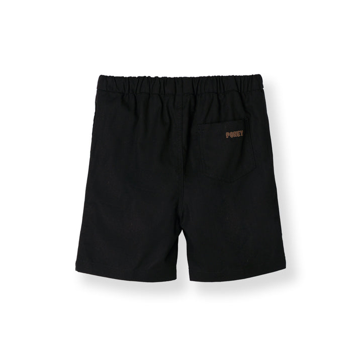 Poney Classic Black Easy Short Pants