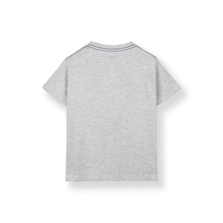 Poney Boys Melange Iconic Logo Short Sleeve Tee