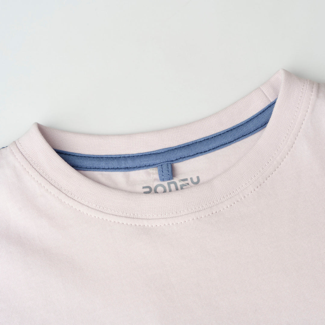 Poney Light Purple Iconic Logo Short Sleeve Tee
