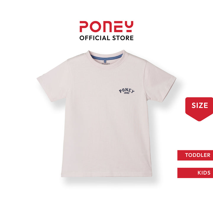 Poney Light Purple Iconic Logo Short Sleeve Tee