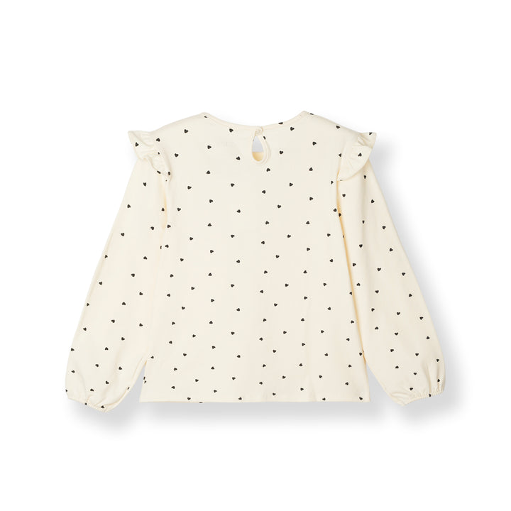 Polka Hearts Long Sleeve Tee