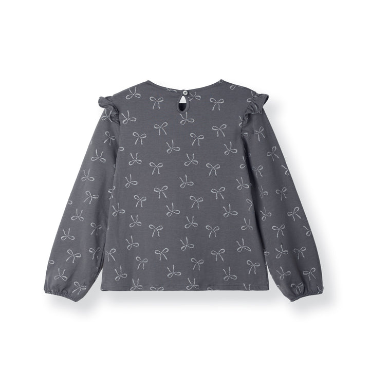 Glittery Bows Long Sleeve Tee