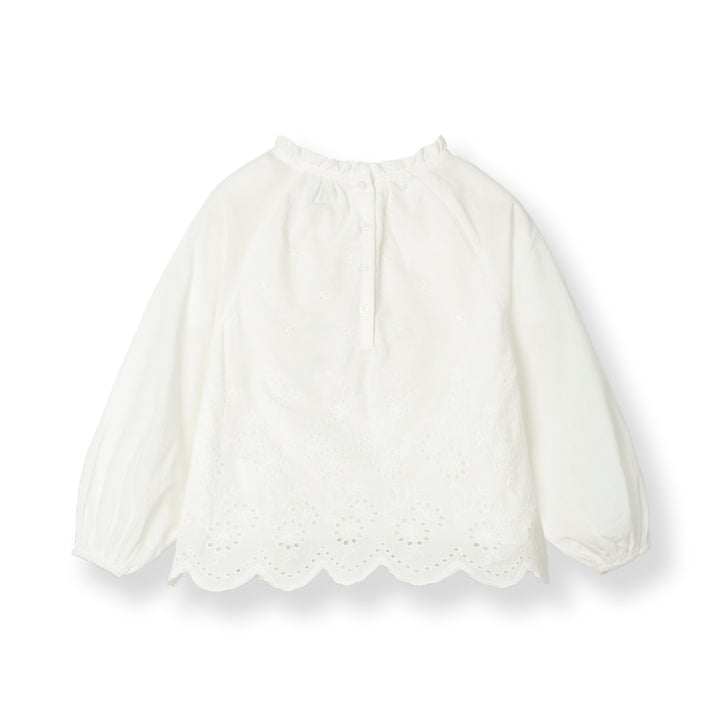 Lily Broderie Long Sleeve Blouse (2250917WD)
