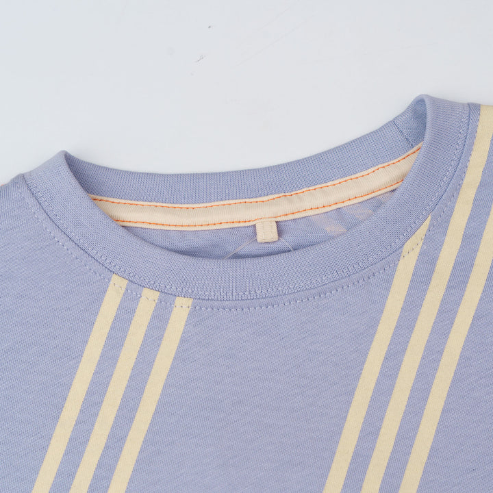 Fun Striped Short Sleeve Tee