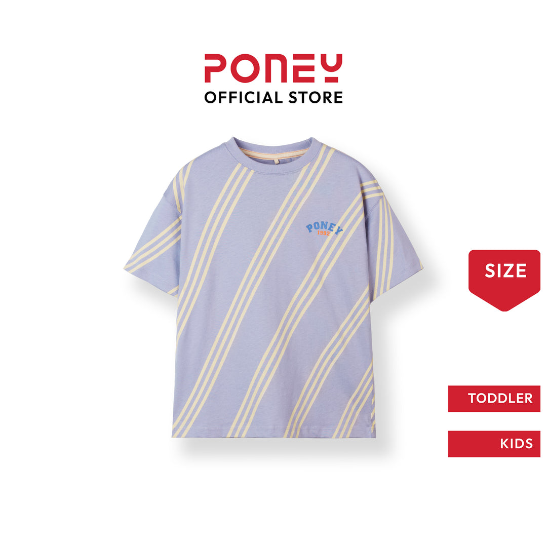 Fun Striped Short Sleeve Tee